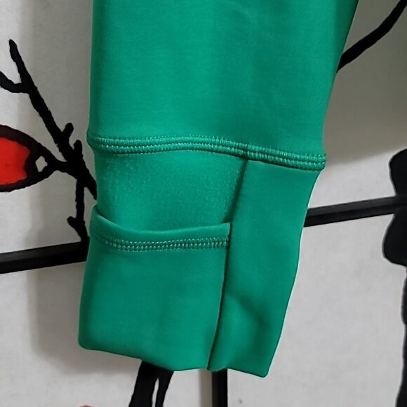 Sweaty Betty Therma Boost Running Zip Up Electro Green - Picture 9 of 14